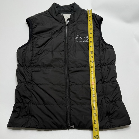 Anatomie Black Puffer Vest Men's Size S Small Thermolite Montage Hotels & Resort - Picture 9 of 12